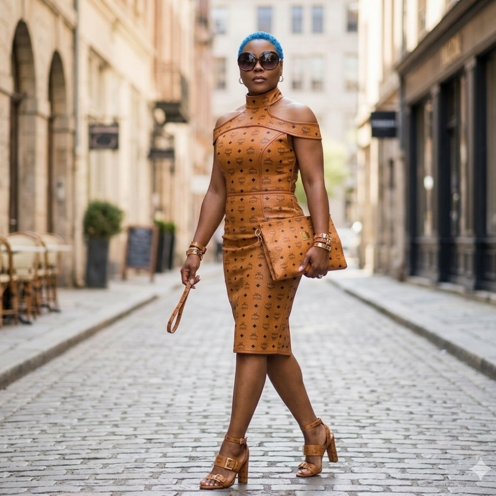 MCM Cognac Pouch COA